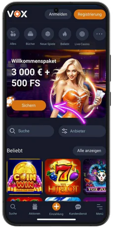 Vox Casino Bonus