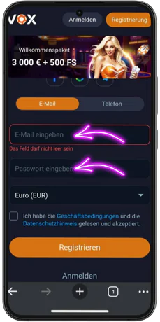 Vox Casino Deutschland Anmeldung