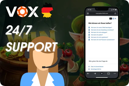 Vox Casino Deutschland Support