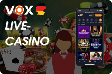 Vox Casino Live-Casino