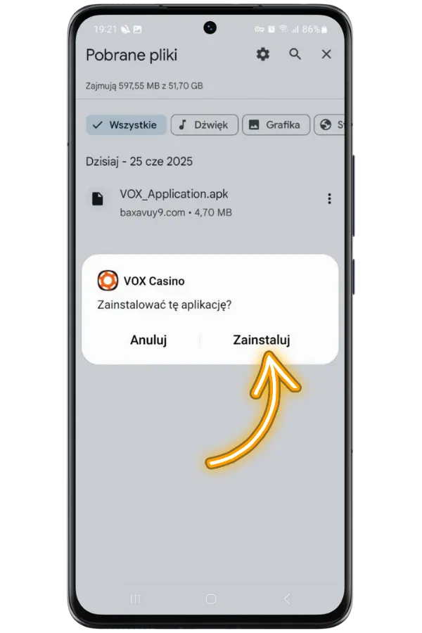 Vox Kasyno App Instalacja