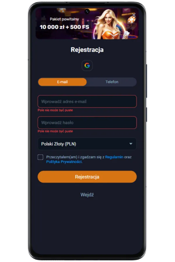 Vox Kasyno App Rejestracja