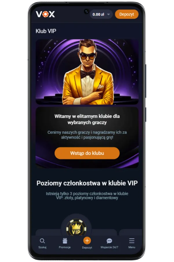 Vox Kasyno App Klub VIP