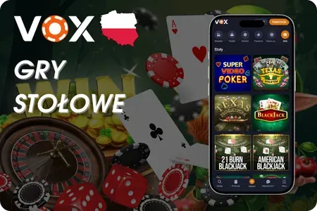 Vox Kasyno Gry stołowe