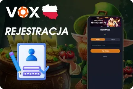 Vox Casino Rejestracja w Kasyno